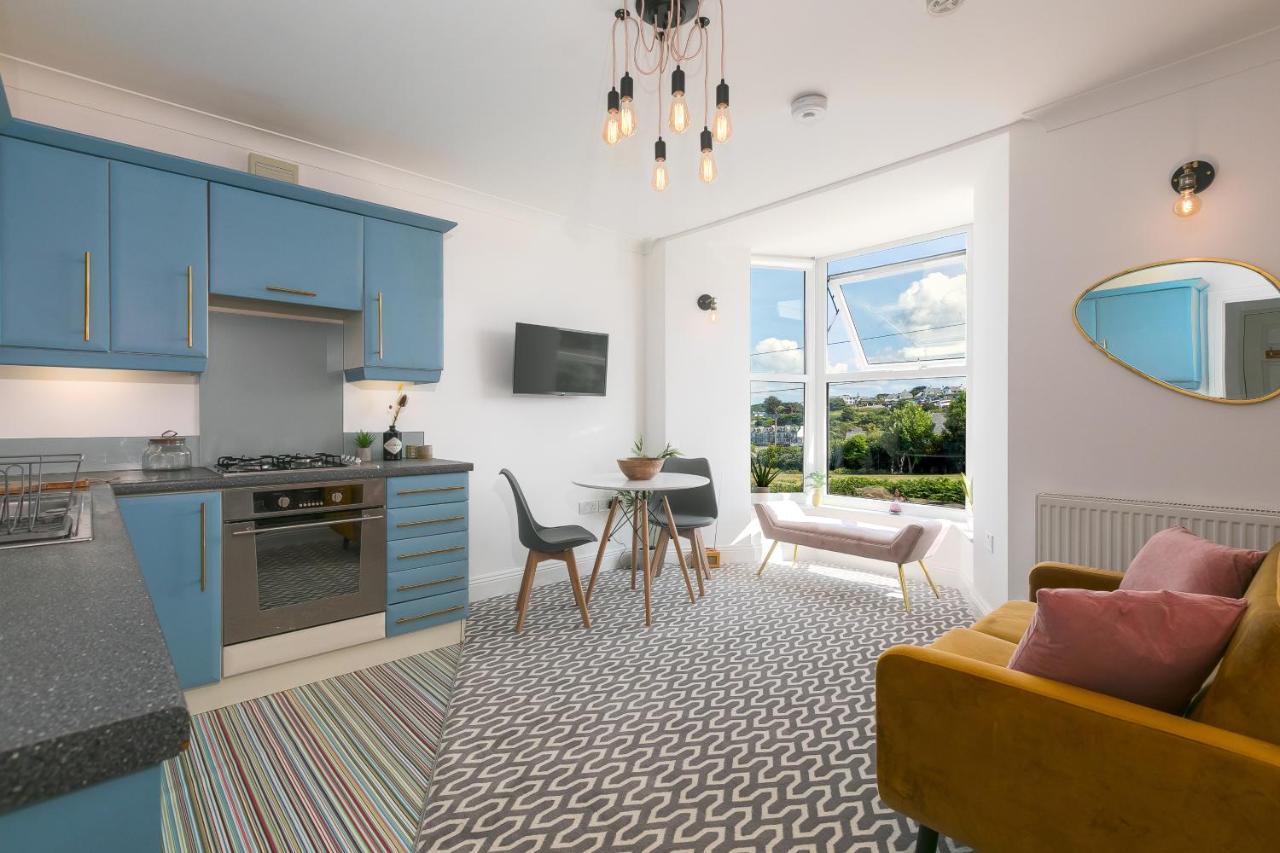 Appartement Seabreeze 3 - Seaview & Parking à St Ives Extérieur photo