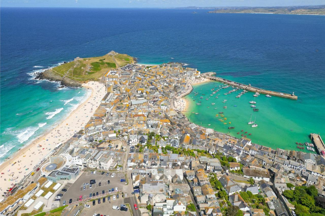 Appartement Seabreeze 3 - Seaview & Parking à St Ives Extérieur photo